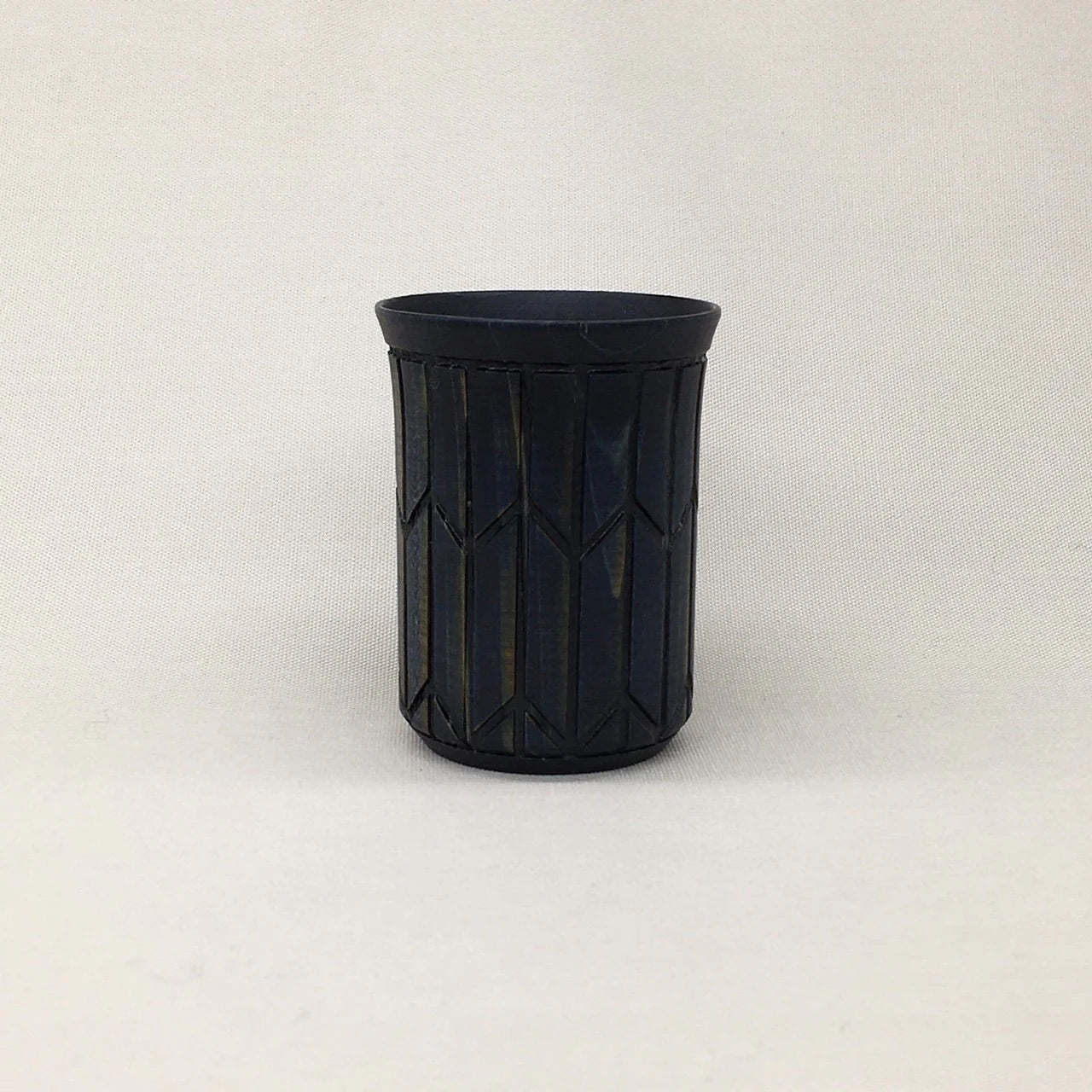 Shot Glass - Arrow Grid - Indigo