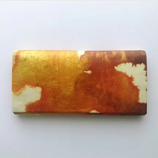 Kurotani Washi Long Wallet - Flame