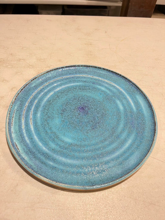 plate (Tamayama blue)