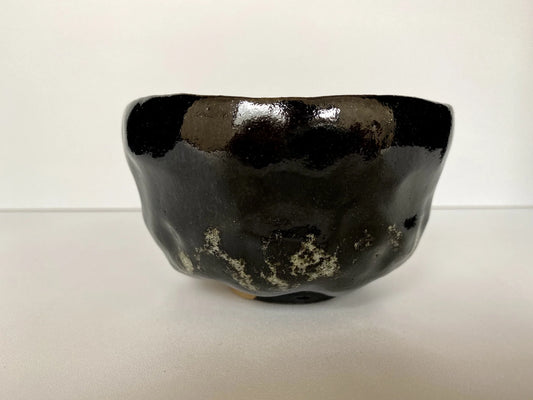 Kuroraku tea bowl (Yoshimura Rakunyu)[Limited edition product of Kyo-Yaki]