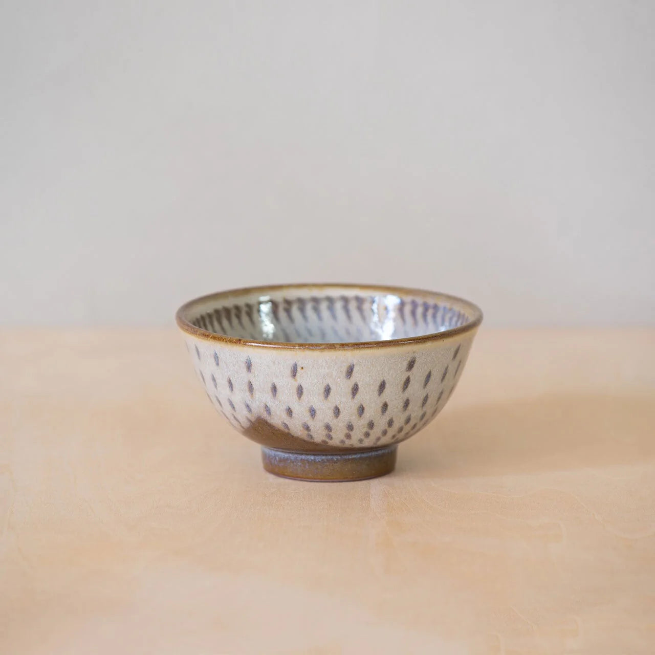 Ash-Glazed Hibao tea bowl [Small] (Soryuugama)